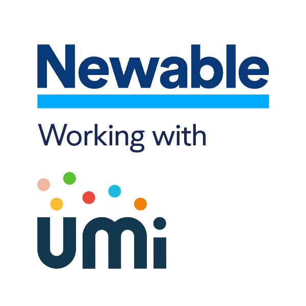 Logo: Newable working with UMi