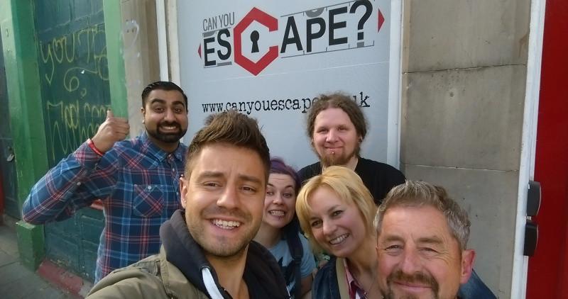 A group of players at Can You Escape