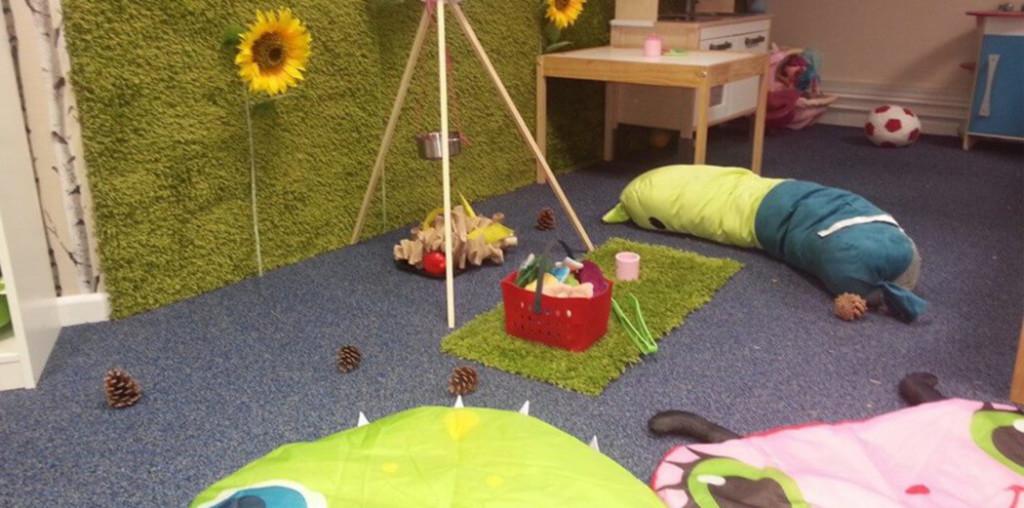 cherry tree nursery play area