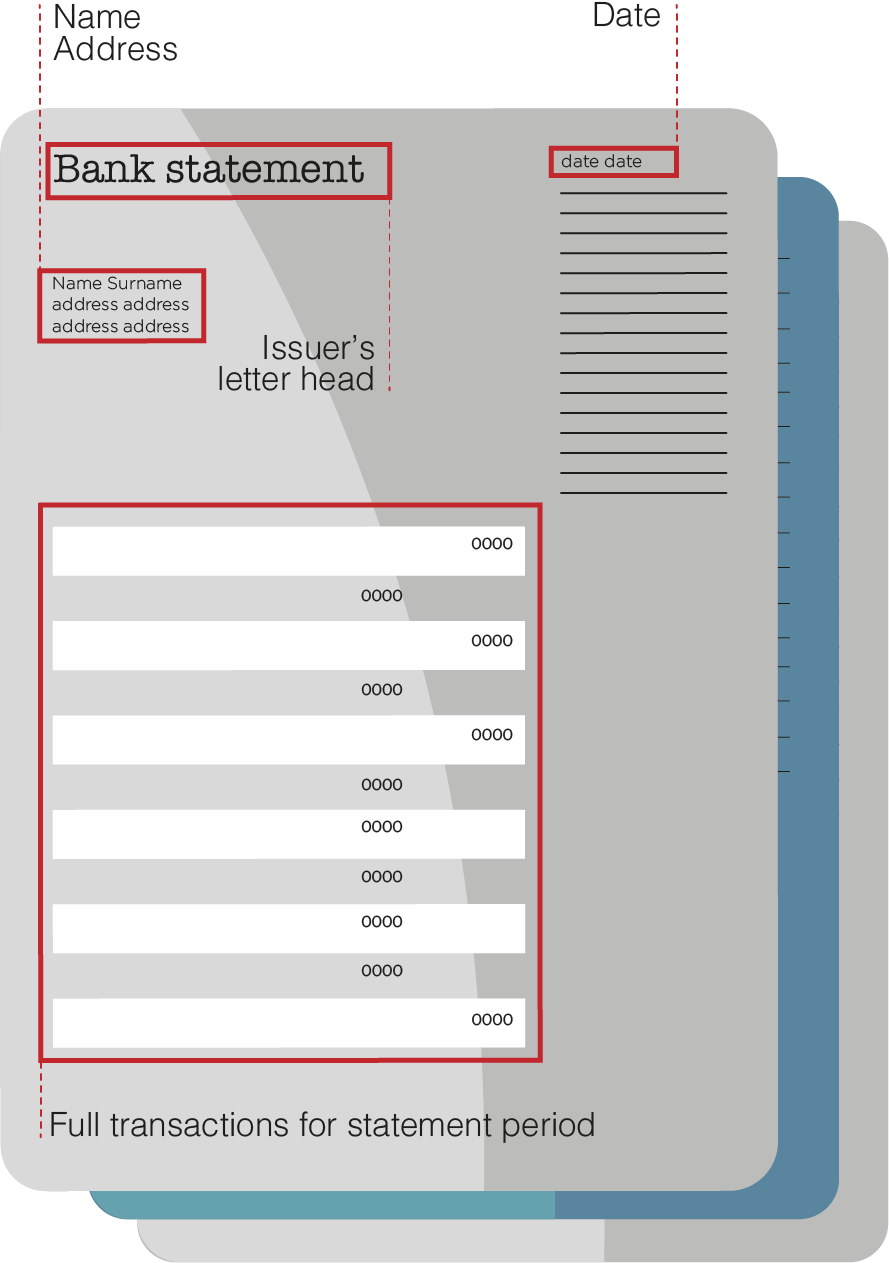 bank statement icon