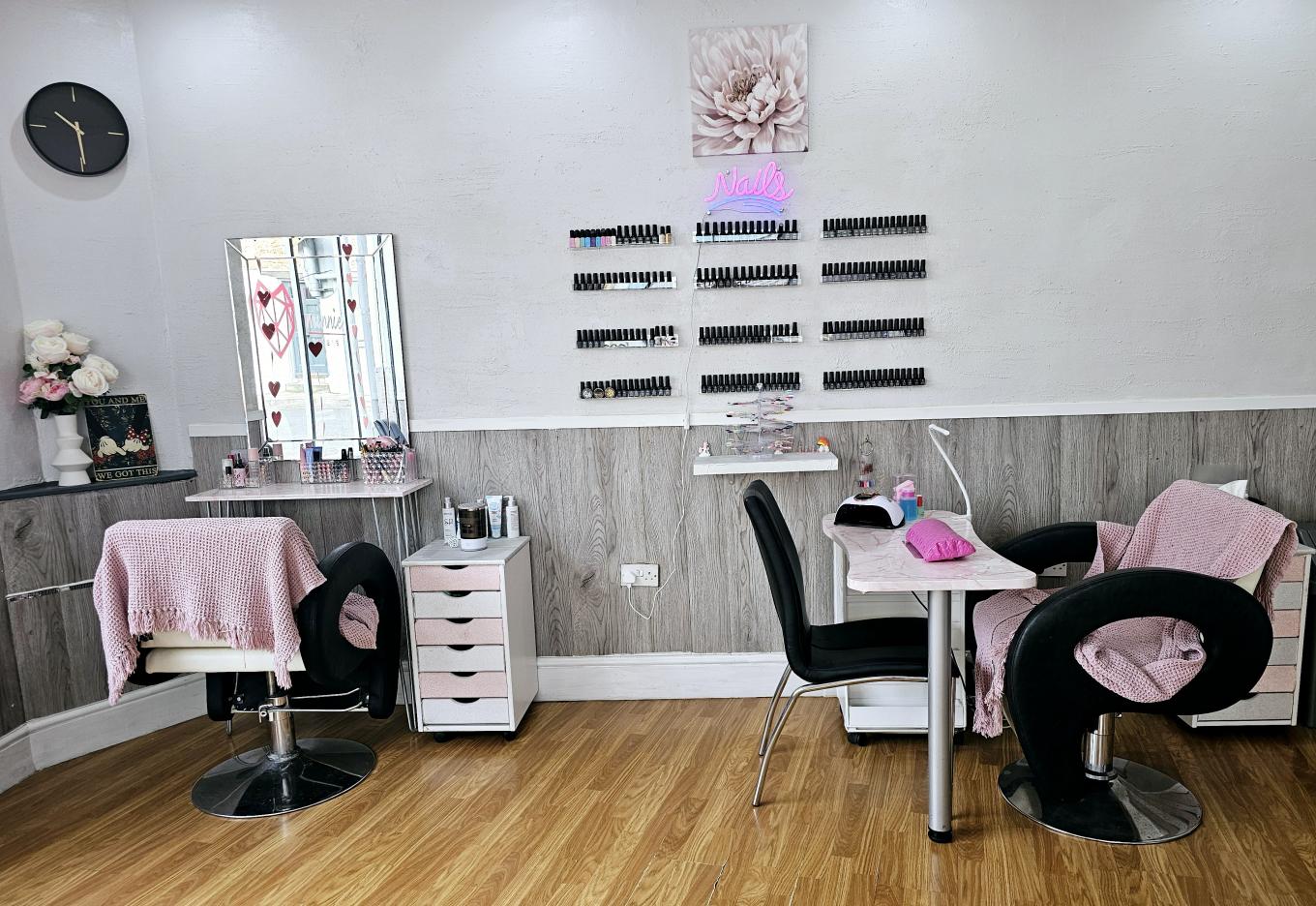 hair and nail beauty salon