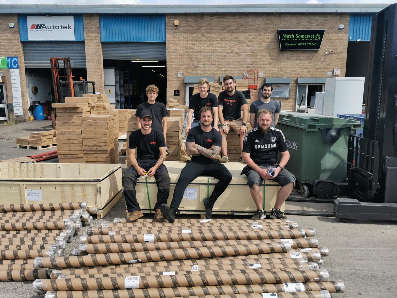 A team portrait - UK Supreme Fitness
