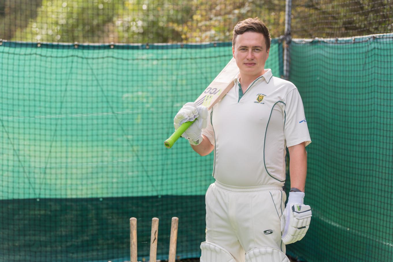 Freddie Chatt, founder of Village Cricket Co